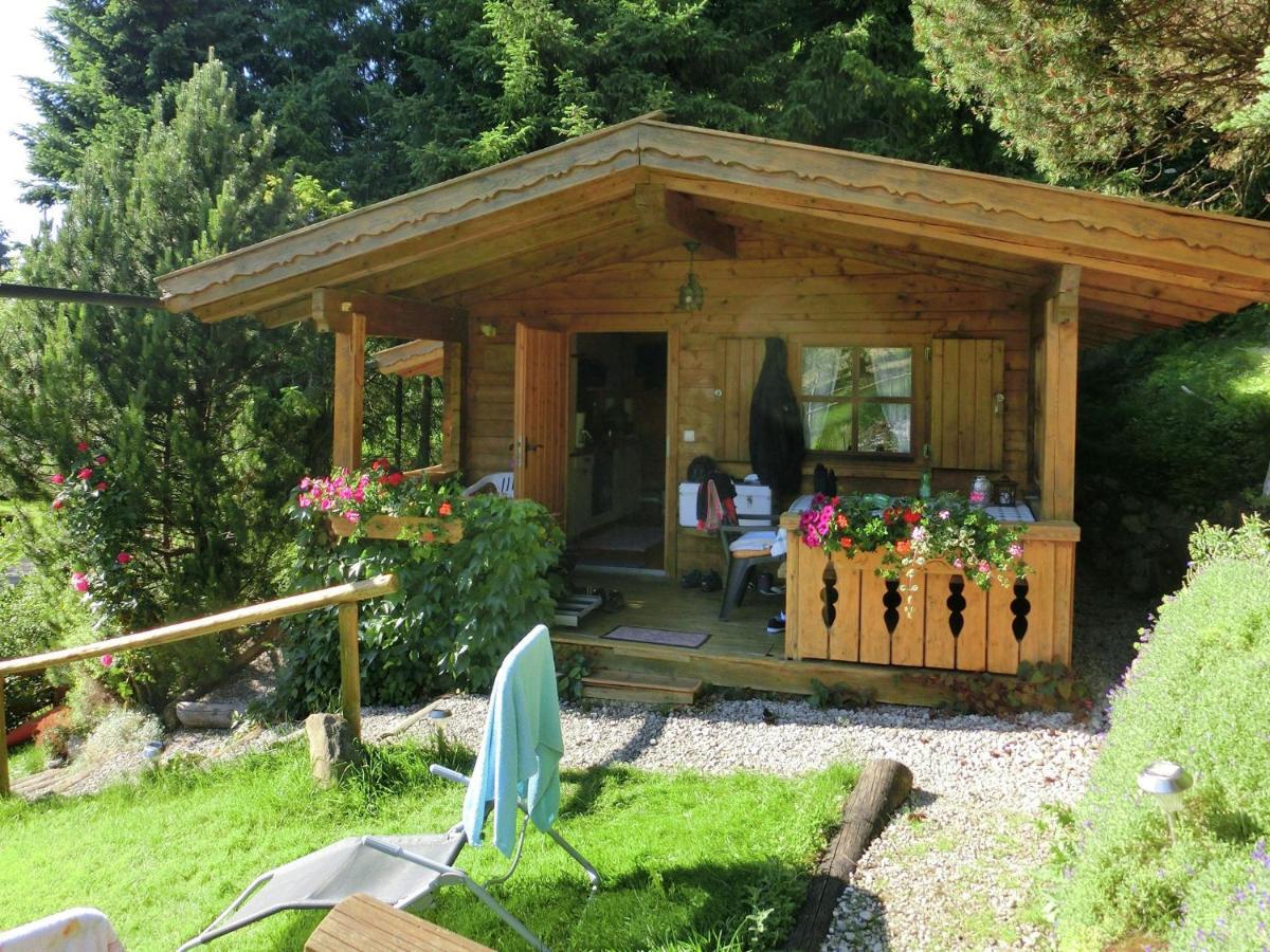 Log Cabin In Bavaria With Covered Terrace Villa Steingaden Exteriör bild