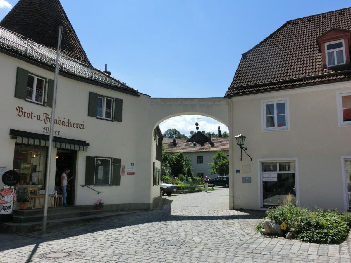 Log Cabin In Bavaria With Covered Terrace Villa Steingaden Exteriör bild