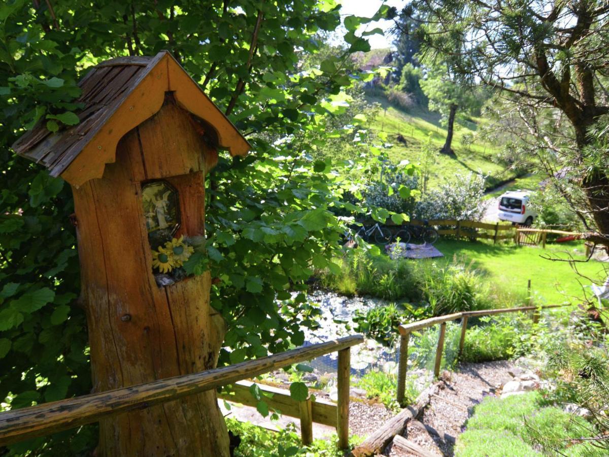 Log Cabin In Bavaria With Covered Terrace Villa Steingaden Exteriör bild