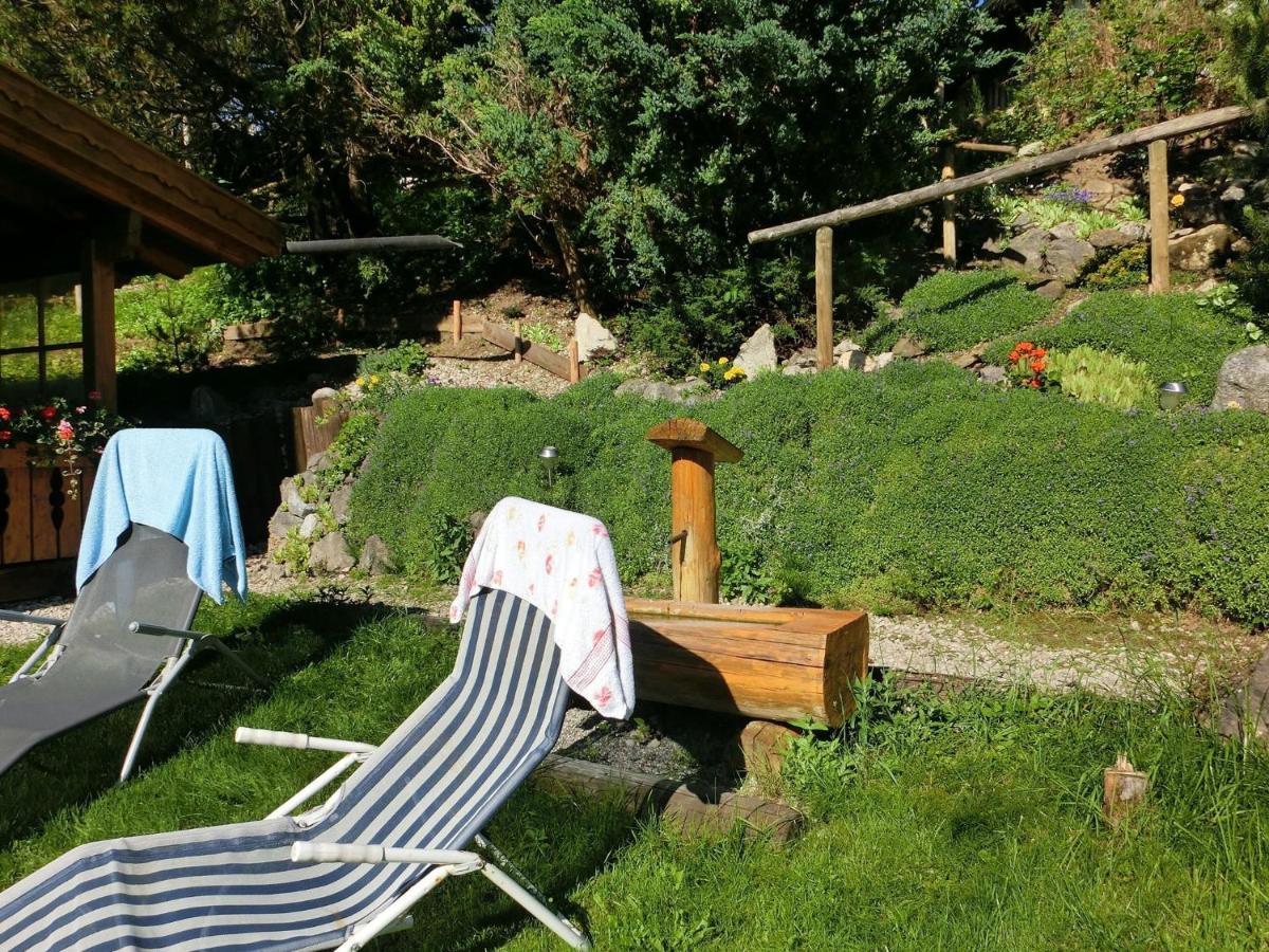 Log Cabin In Bavaria With Covered Terrace Villa Steingaden Exteriör bild